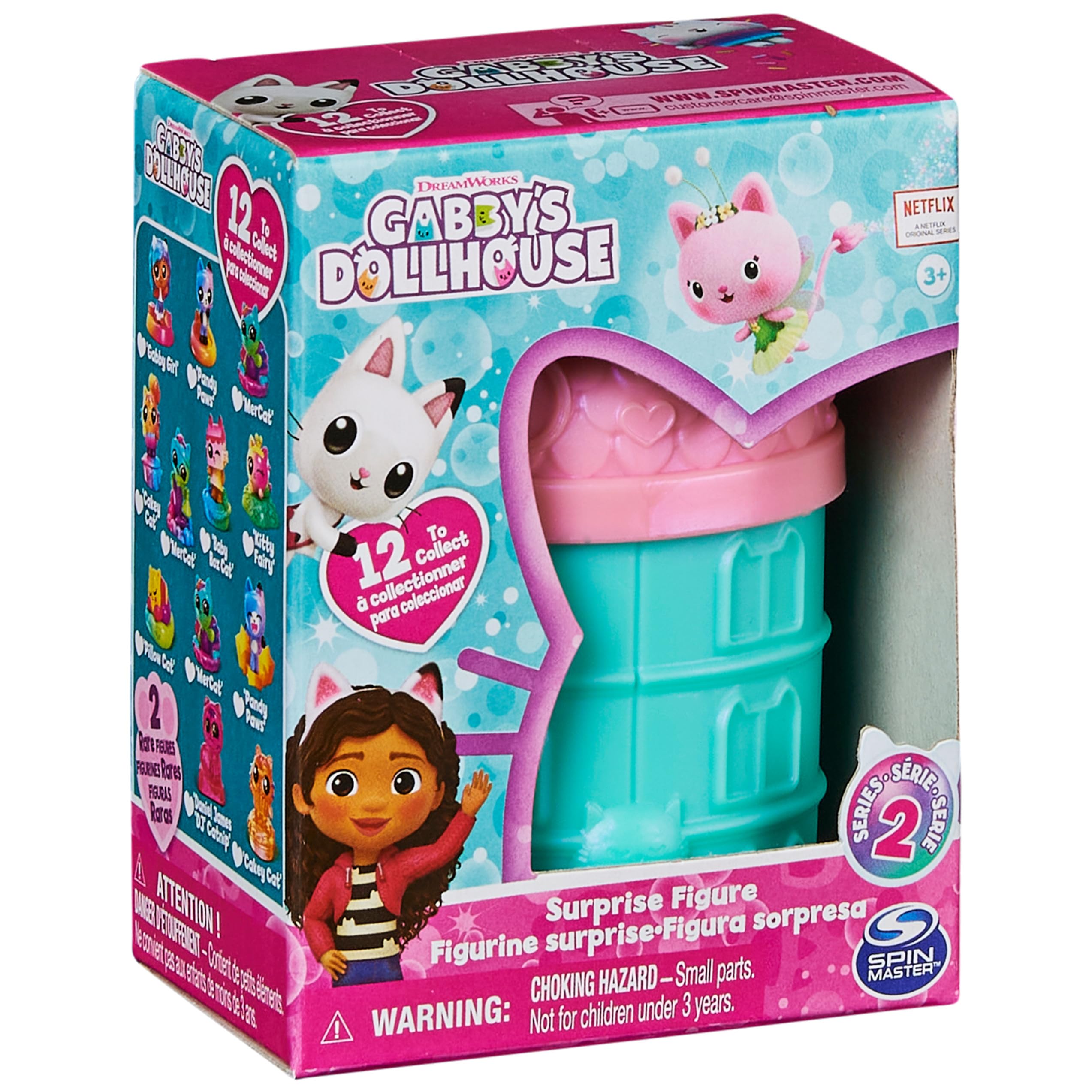 Gabby's Dollhouse surprise figures make a delightful gift for ages 3 and up.