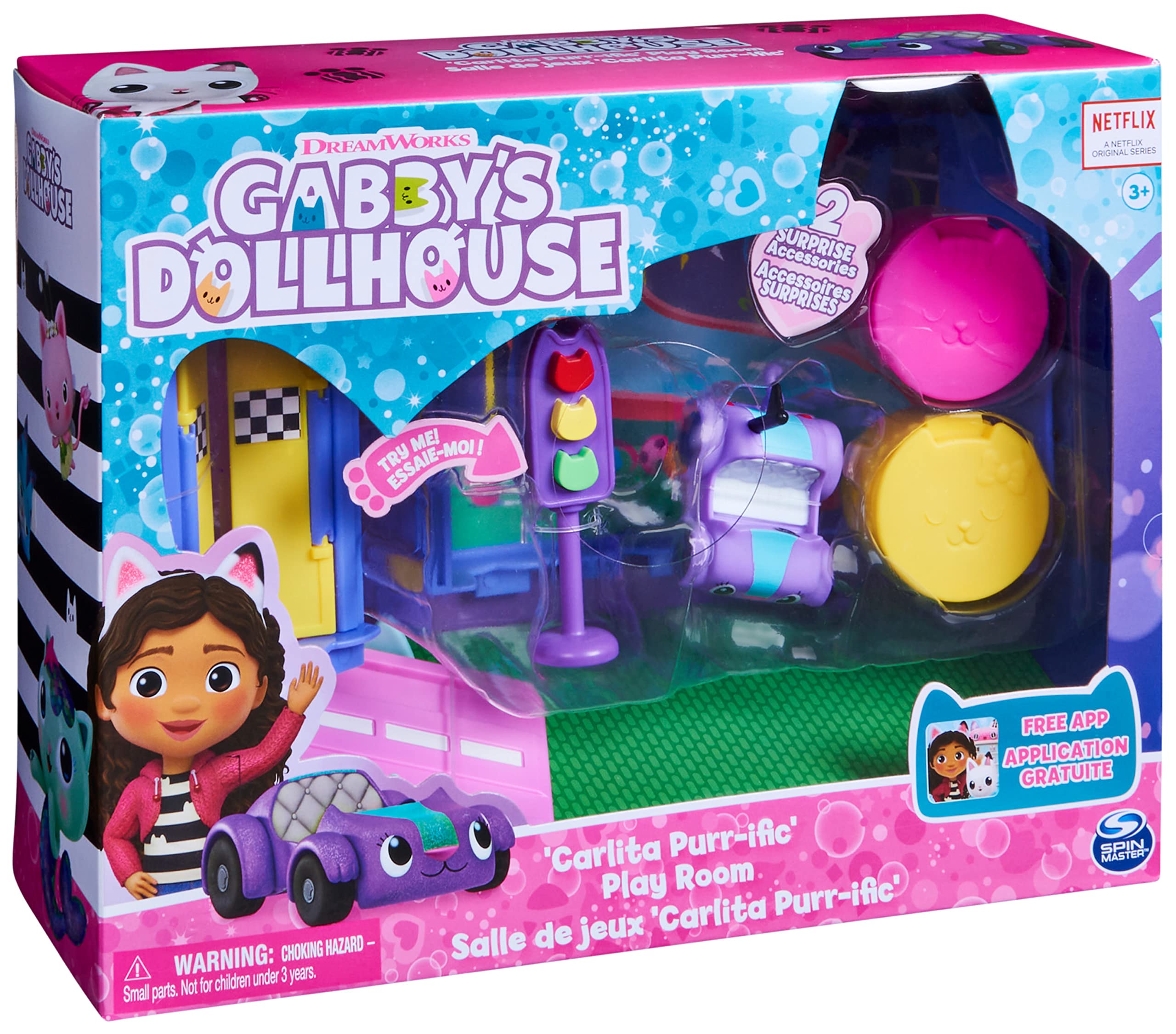 QR reward app access for Gabby s Dollhouse play