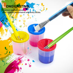 GACDR classroom bulk set featuring sturdy handles for group painting sessions