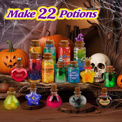 Gadetouq Potion Magic Kit glow in the dark stones light up displays