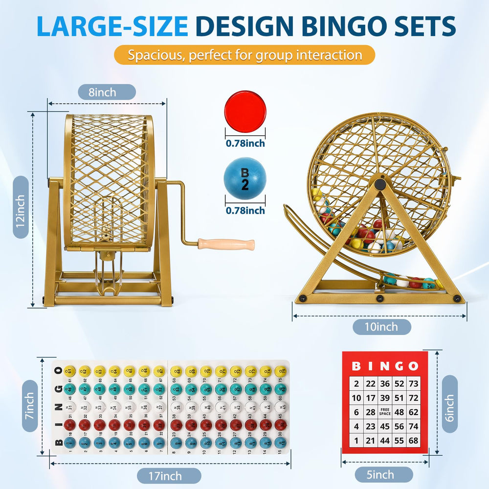 GADFISH 0.78-inch bingo balls provide clear, bold numbers for crowded rooms.