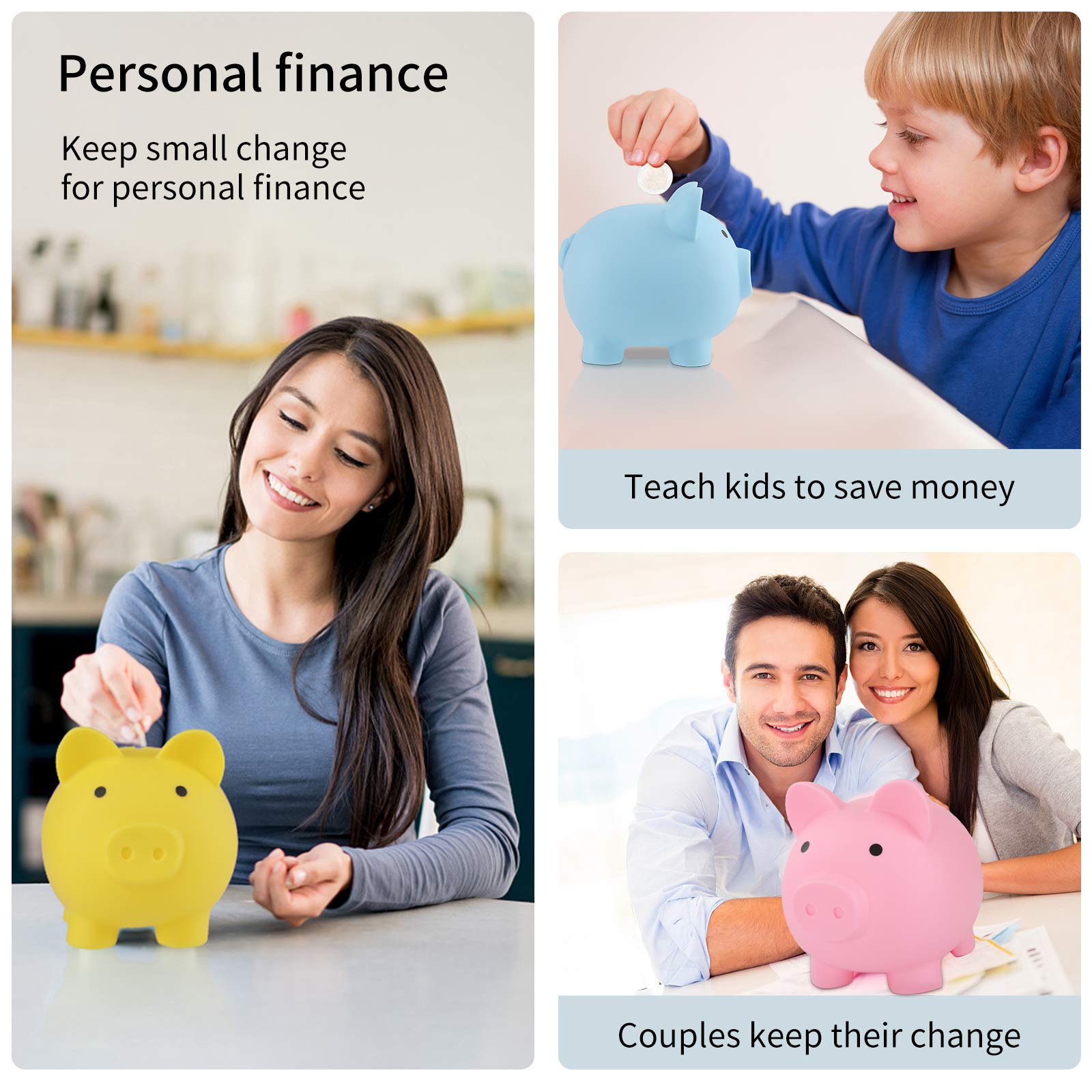 GADIEDIE pink piggy bank gift-ready, perfect present idea for birthdays.