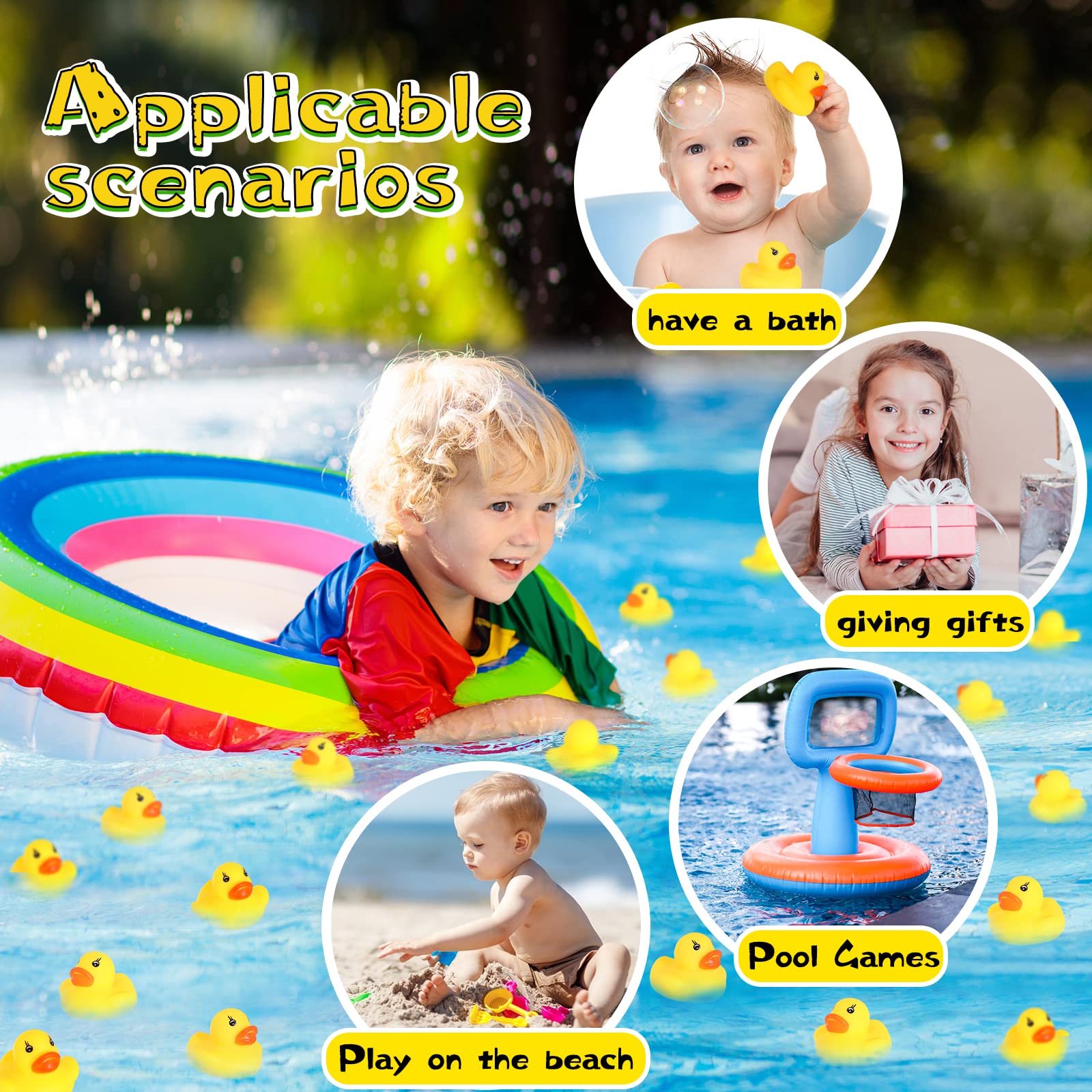 GADIEDIE safe materials ducks designed without lead or phthalates.