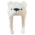 GADMEXILY plush bear hat with fluffy ears for winter warmth