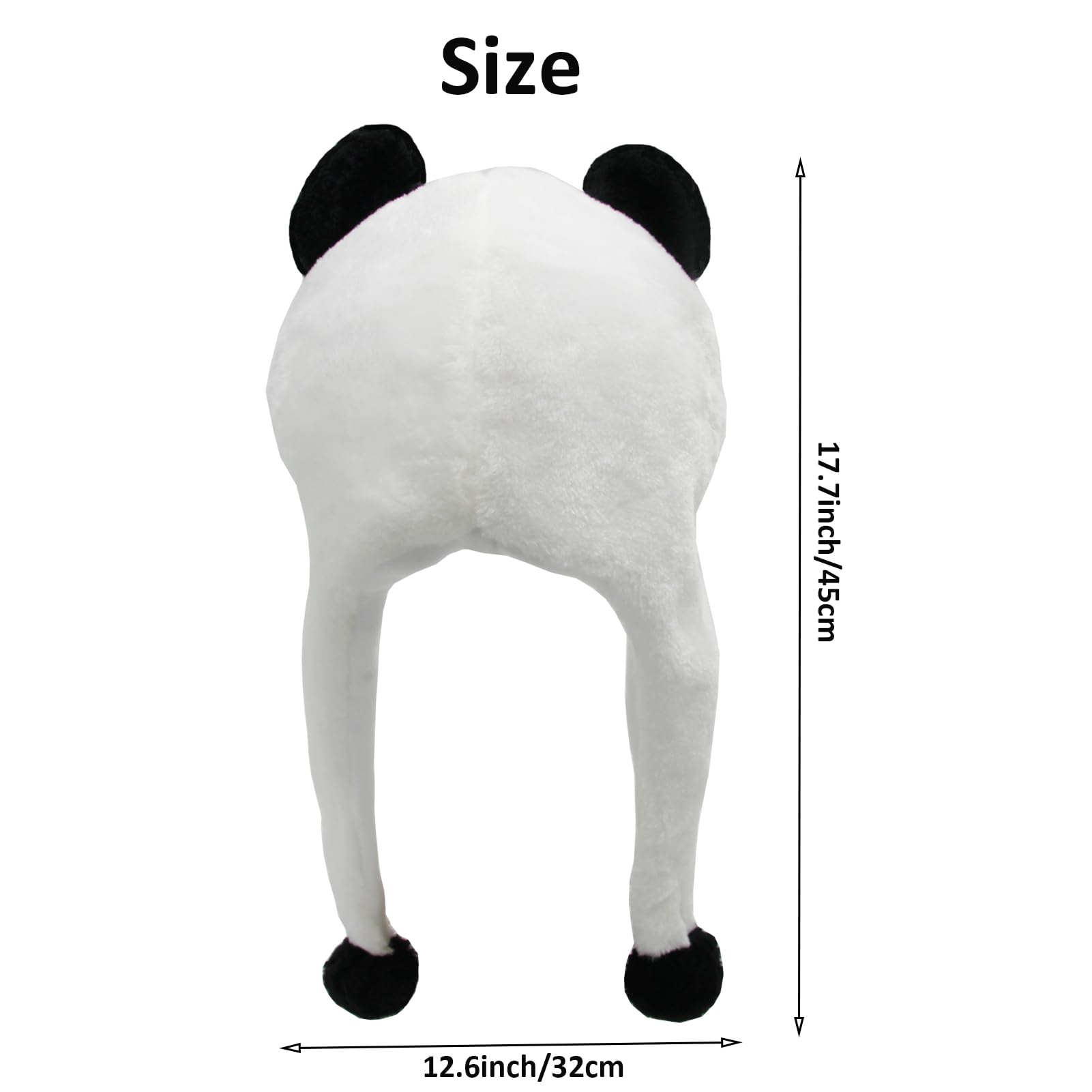 GADMEXILY Panda Hat holiday costume adds festive fun.
