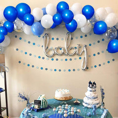 GaesQae Royal Blue balloons, decor scene, vivid color for celebrations.