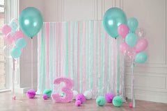 GaesQae teal balloons wedding decor, adds elegant pops of color to ceremonies.