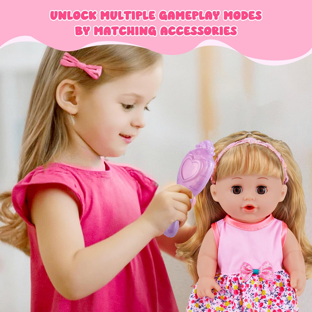 GAGAKU hair dryer accessory for interactive grooming stories