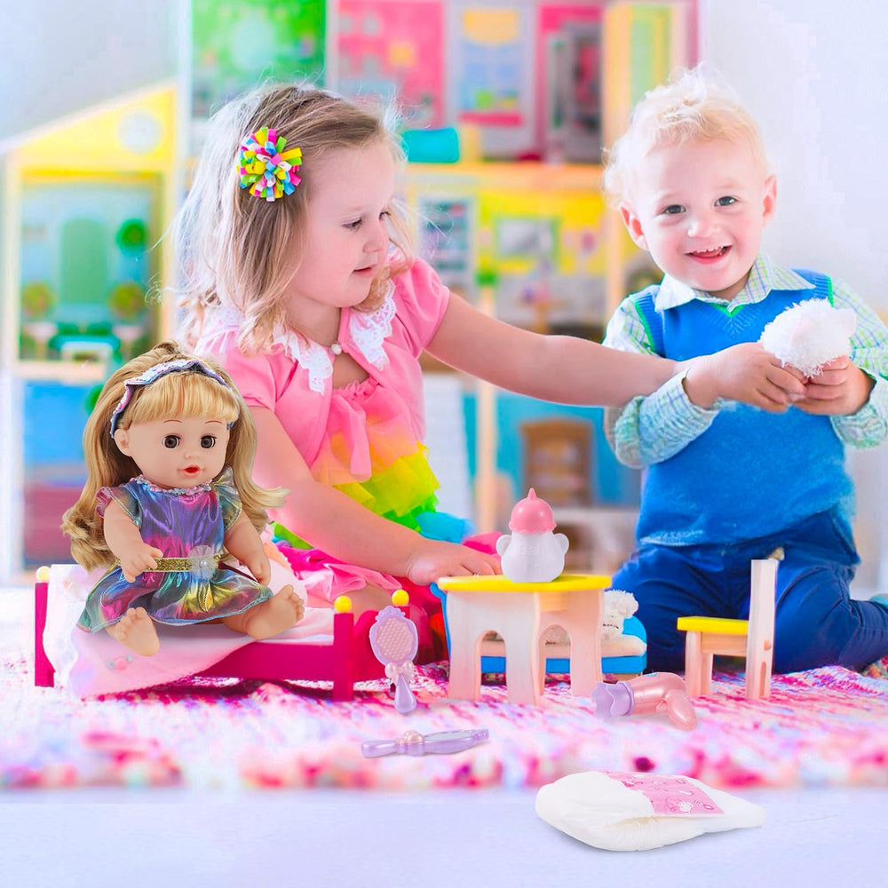 GAGAKU mirror supports self-care pretend play moments