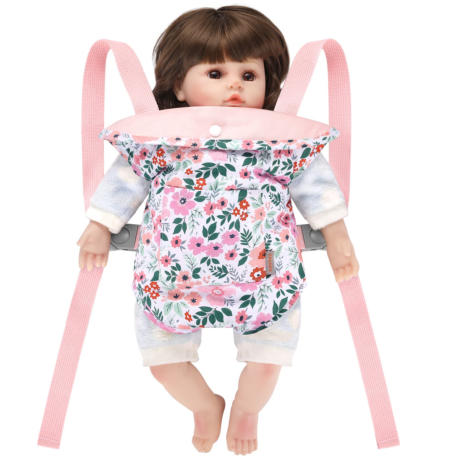 GAGAKU leaf-pattern carrier is lightweight and breathable.