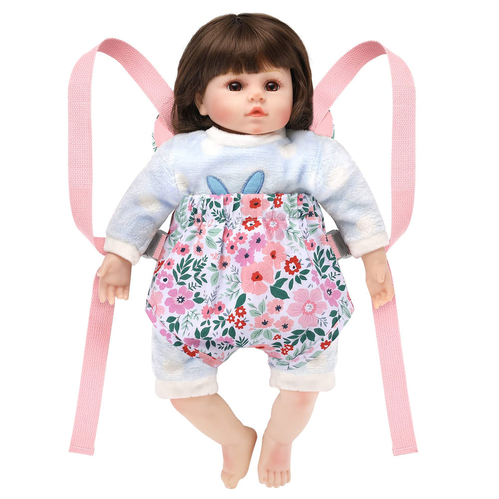 GAGAKU cotton doll carrier feels soft for little hands.