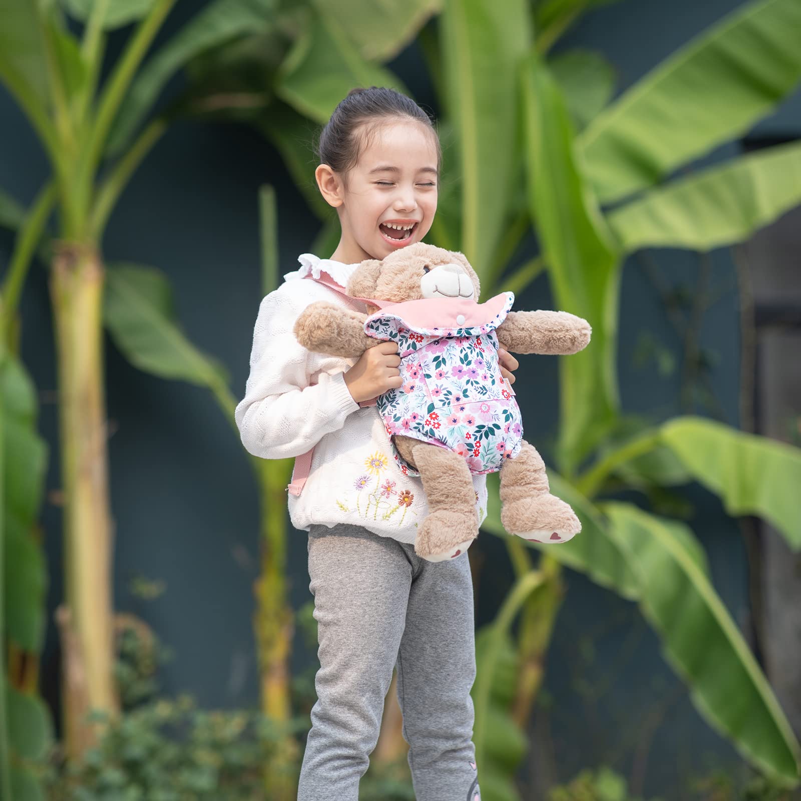 GAGAKU carrier offers 3 wearing options for dolls.