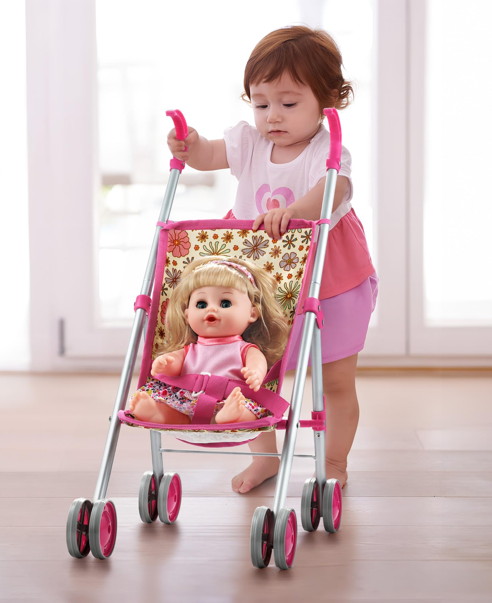 GAGAKU stroller and accessories showcase realistic, interactive play for kids.