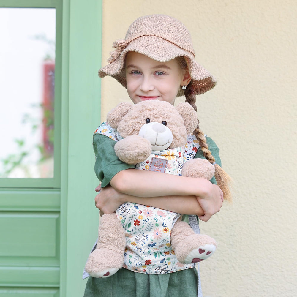 GAGAKU doll carrier front pocket stores small accessories