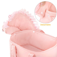 GAGAKU doll carry cot set pink three-pack encourages imaginative play.