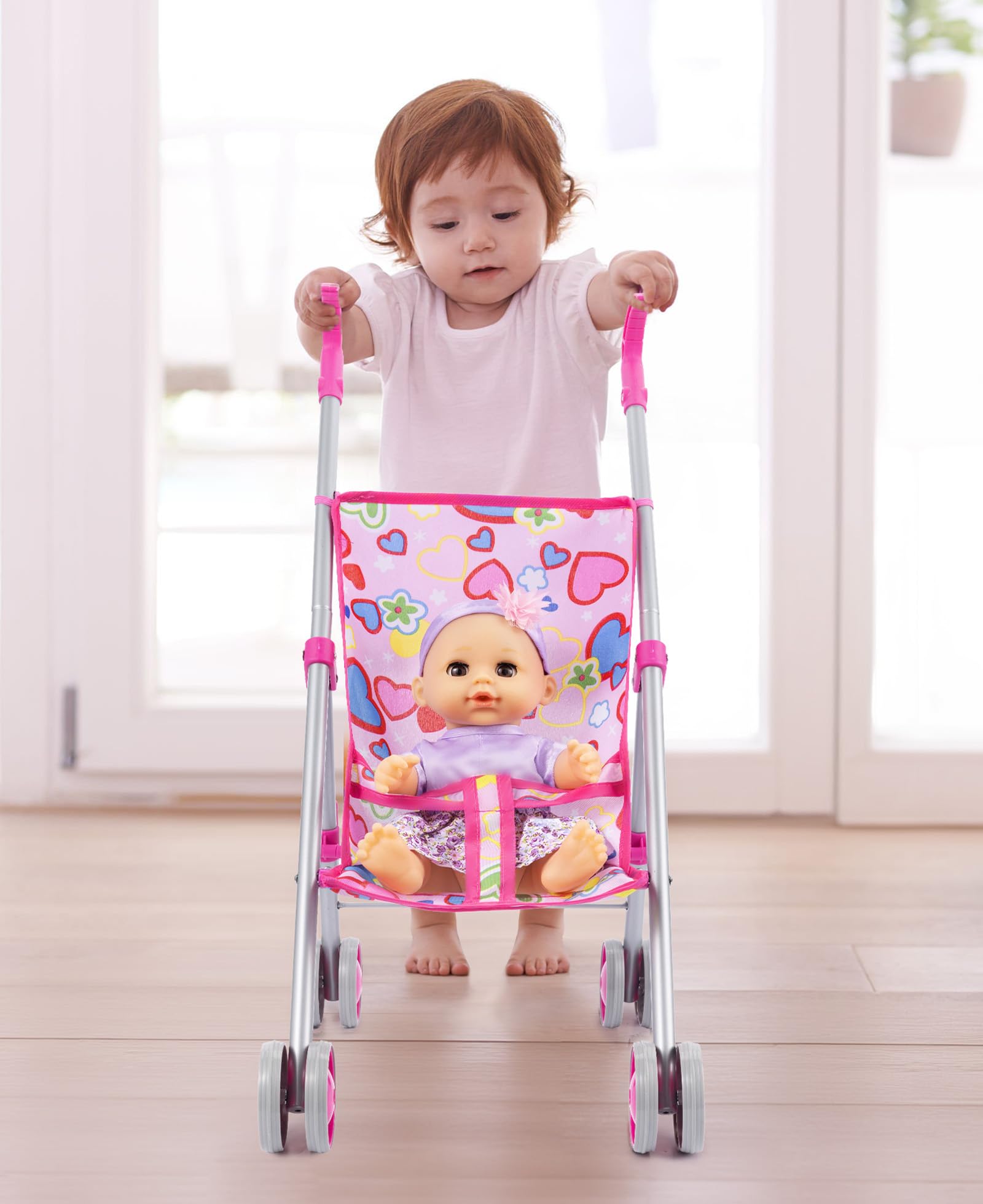 GAGAKU doll potty and diaper scene supports caregiving role-play adventures