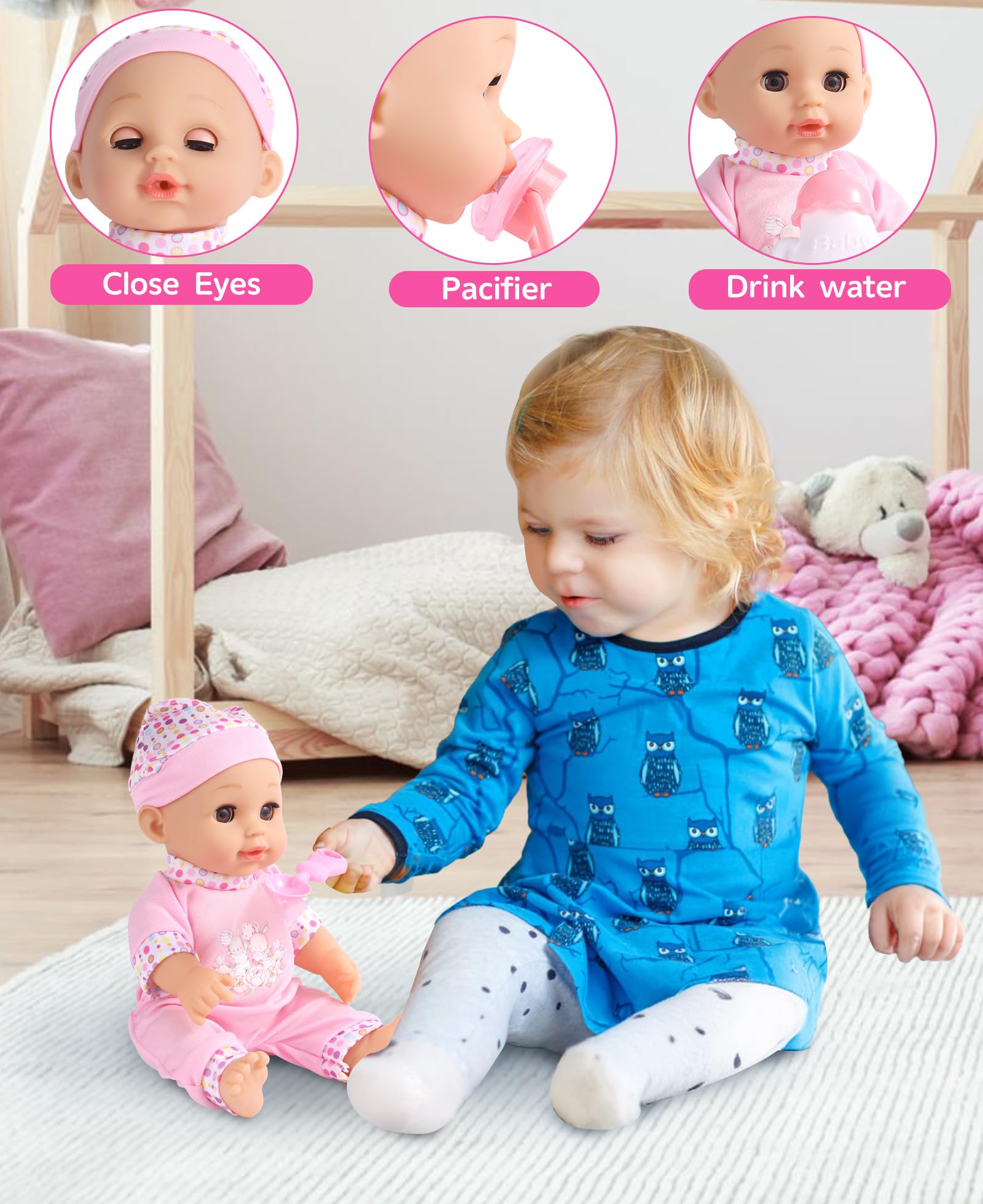 GAGAKU outdoor play with doll stroller encourages active imaginative adventures