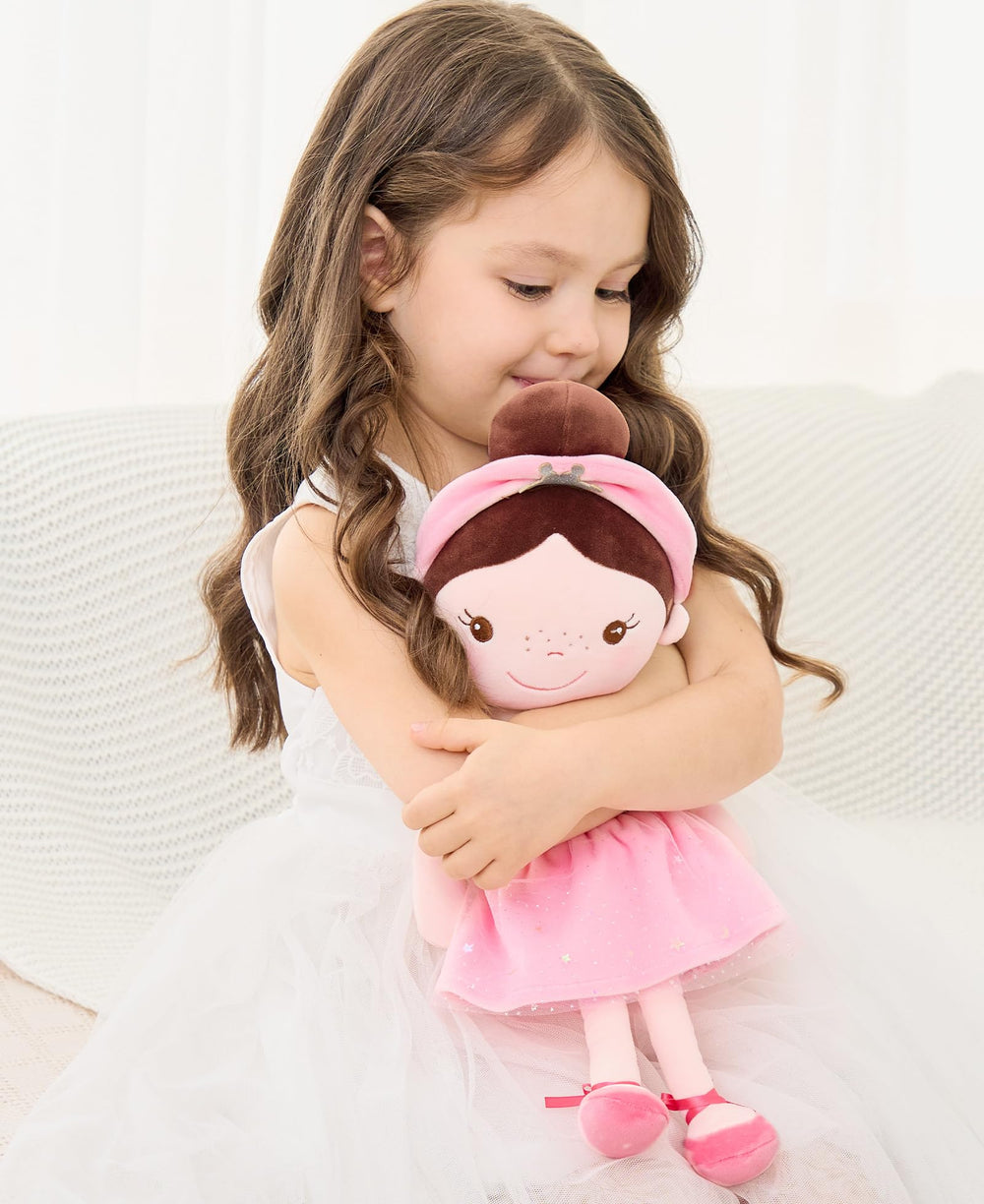 GAGAKU 16-inch doll for 1+ year olds supports nurturing pretend play.