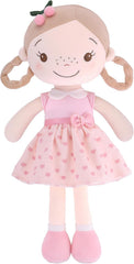 GAGAKU soft baby doll 16in front view offers safe cuddles for toddlers.