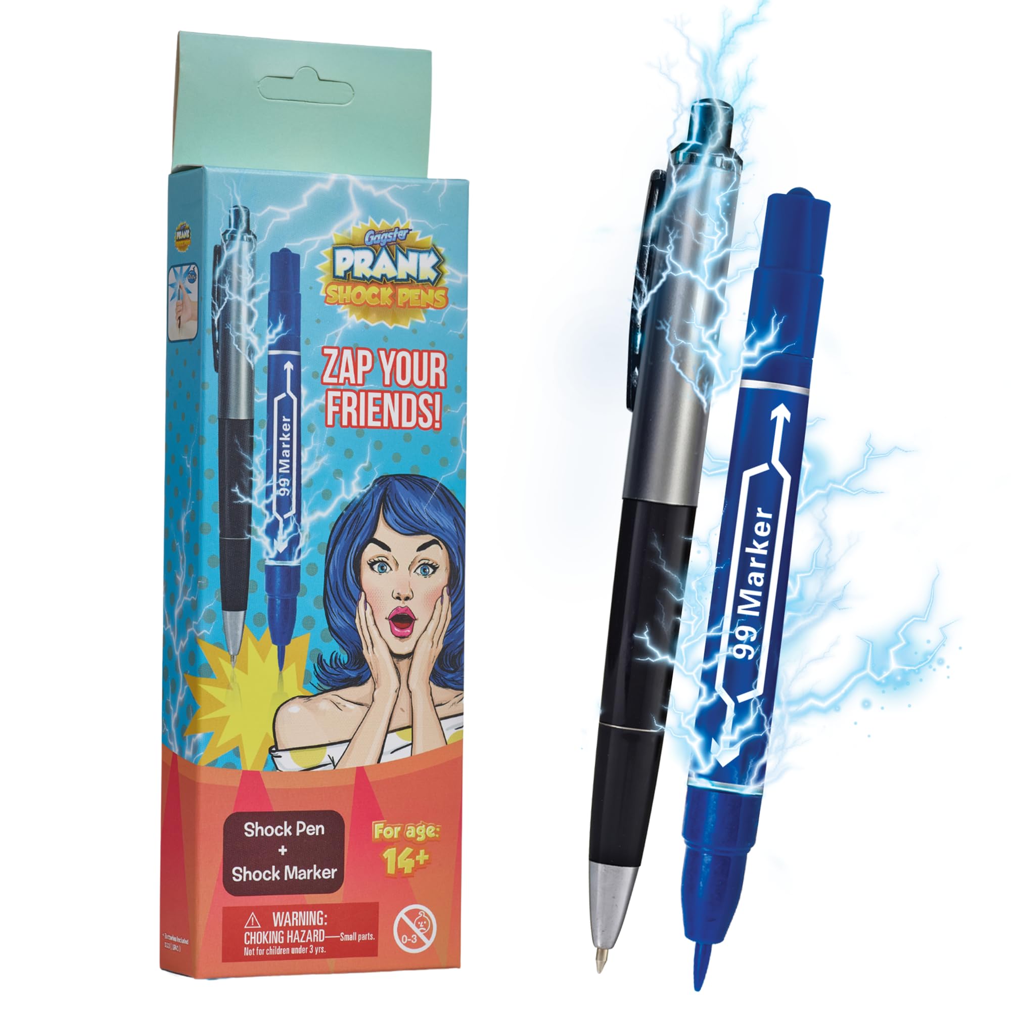Gagster dual-pack prank set for shared desk humor.