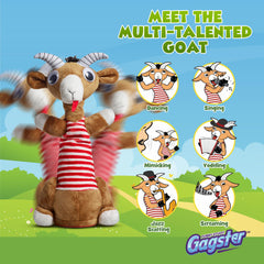 Gagster Screaming Goat dancing toy in action adds instant office amusement