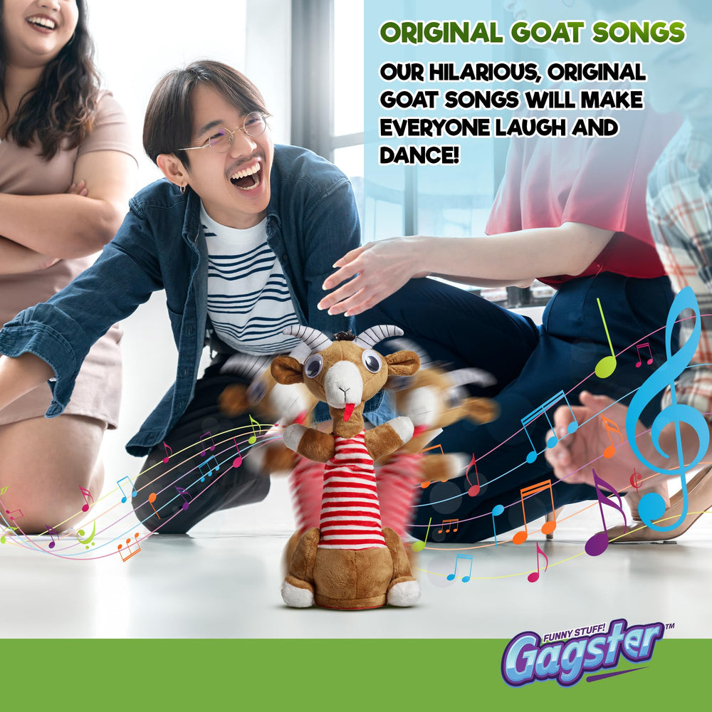 Gagster Screaming Goat voices mimicry highlights prank-friendly entertainment for parties