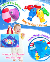 Gagule Montessori soft fabric ocean mat provides gentle, safe tactile play.