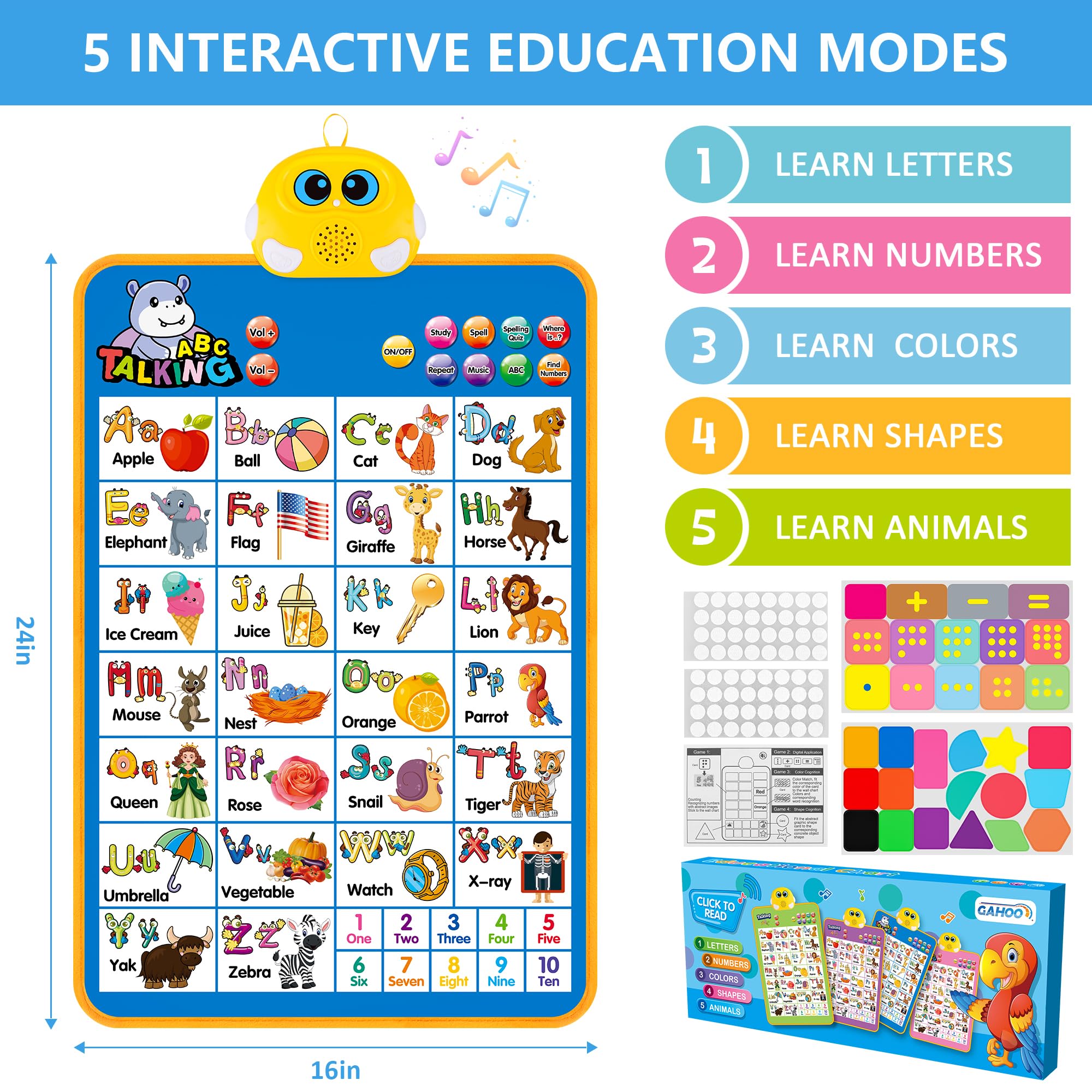 GaHoo singing demo image showcases interactive songs that invite little ones to move