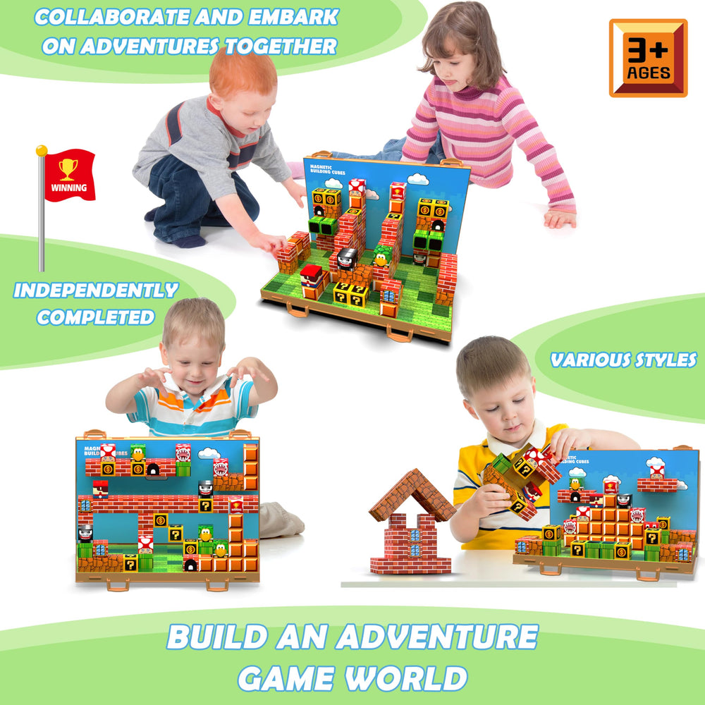 GaHoo STEM toy helps kids develop problem-solving and spatial skills through building