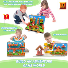 GaHoo STEM toy helps kids develop problem-solving and spatial skills through building