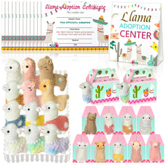 Gaiaring llama plush 12-pack adds cute party favors and photo-worthy moments.