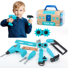 GAIETYDIY Kids Tool Set toolbox image showing organized storage for tidy playtime.