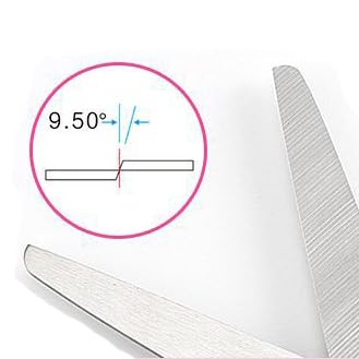 GAIFONGRE pink-handles safety scissors promote comfortable grip during crafts.