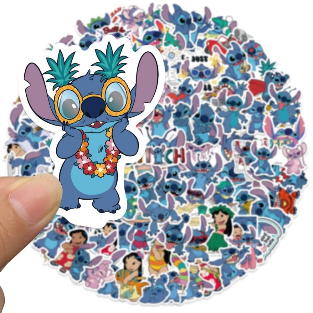 GAIGISFUR Stitch stickers in mixed sizes for versatile decorating.