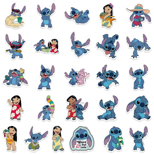 GAIGISFUR Stitch stickers waterproof vinyl for indoor and outdoor use.