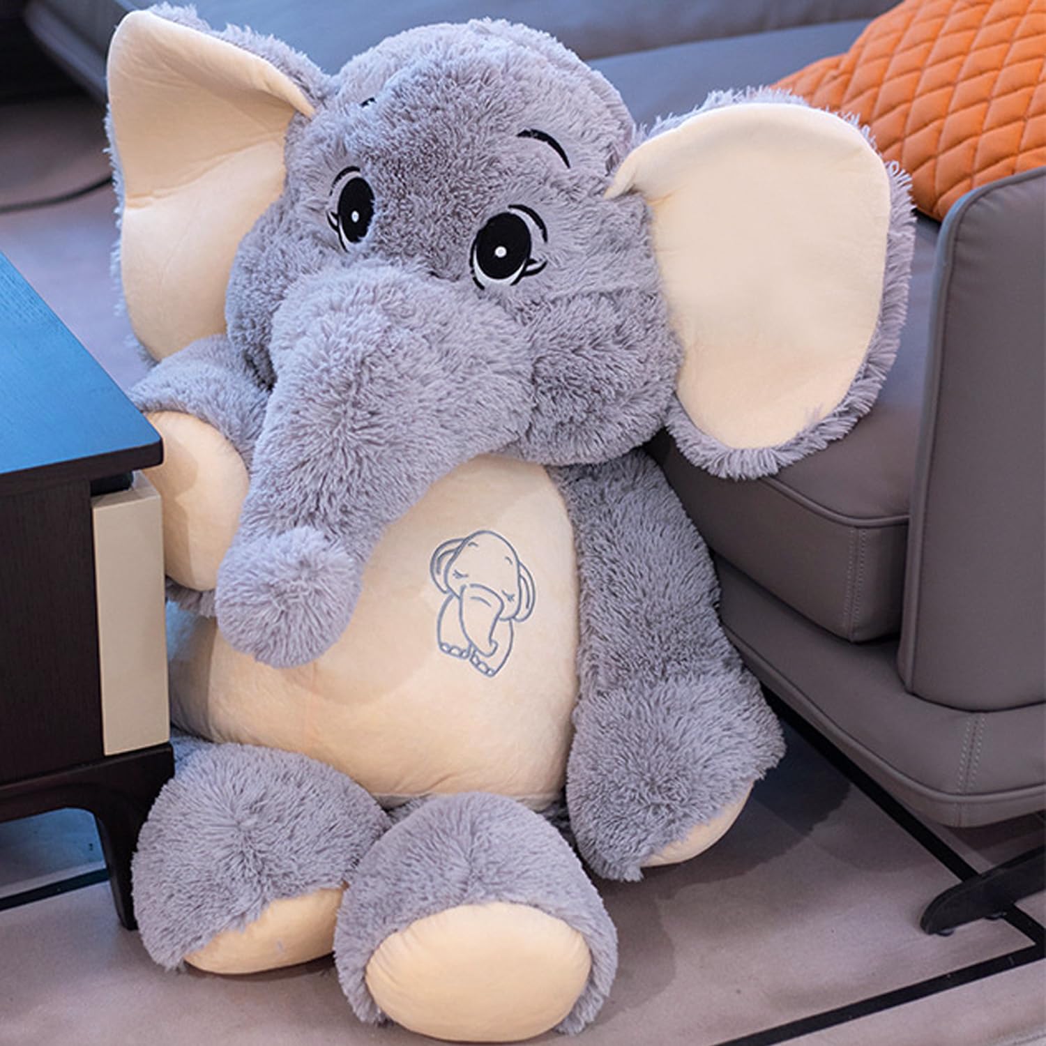 GailiMaiYa elephant plush with oversized ears for cozy cuddle sessions.