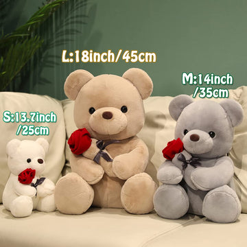 GailiMaiYa teddy bear small 25 cm for cute gifting.