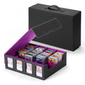 GAISTEN 4-row card storage box displaying 3200 sleeved cards for MTG and TCG collections.