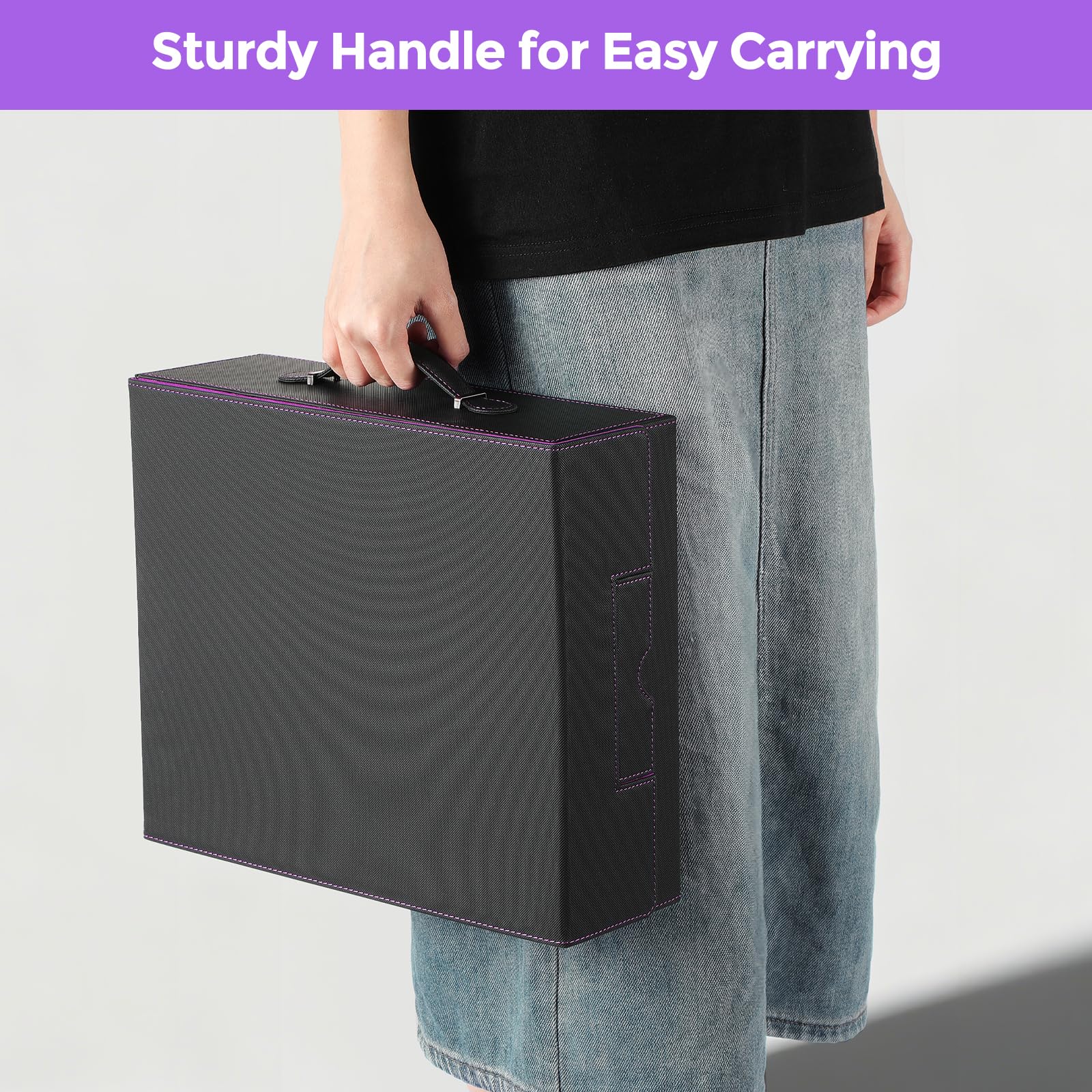GAISTEN waterproof PU exterior with microfiber interior protects cards during travel.