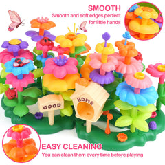Gaitel Flower Garden kids-activities at home or school support fine motor skills.