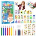 GAKICO rainbow scratch paper reveals bright hues for creative kids