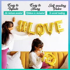 Gala Supplies birthday, wedding, grad letter balloons for signage