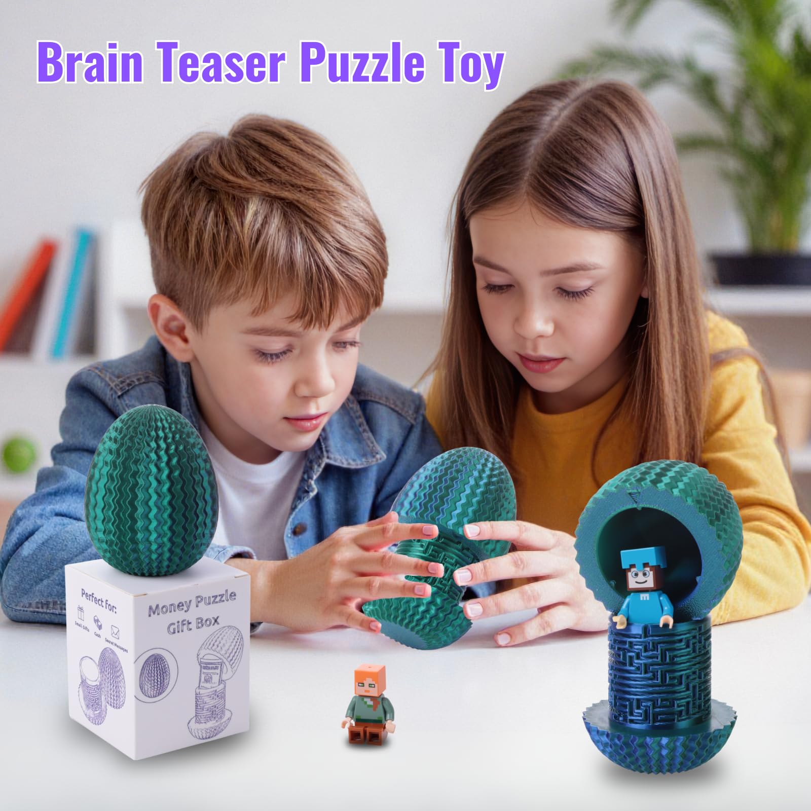 The 1.5-inch inner chamber reveals a secure cash gift space for surprises
