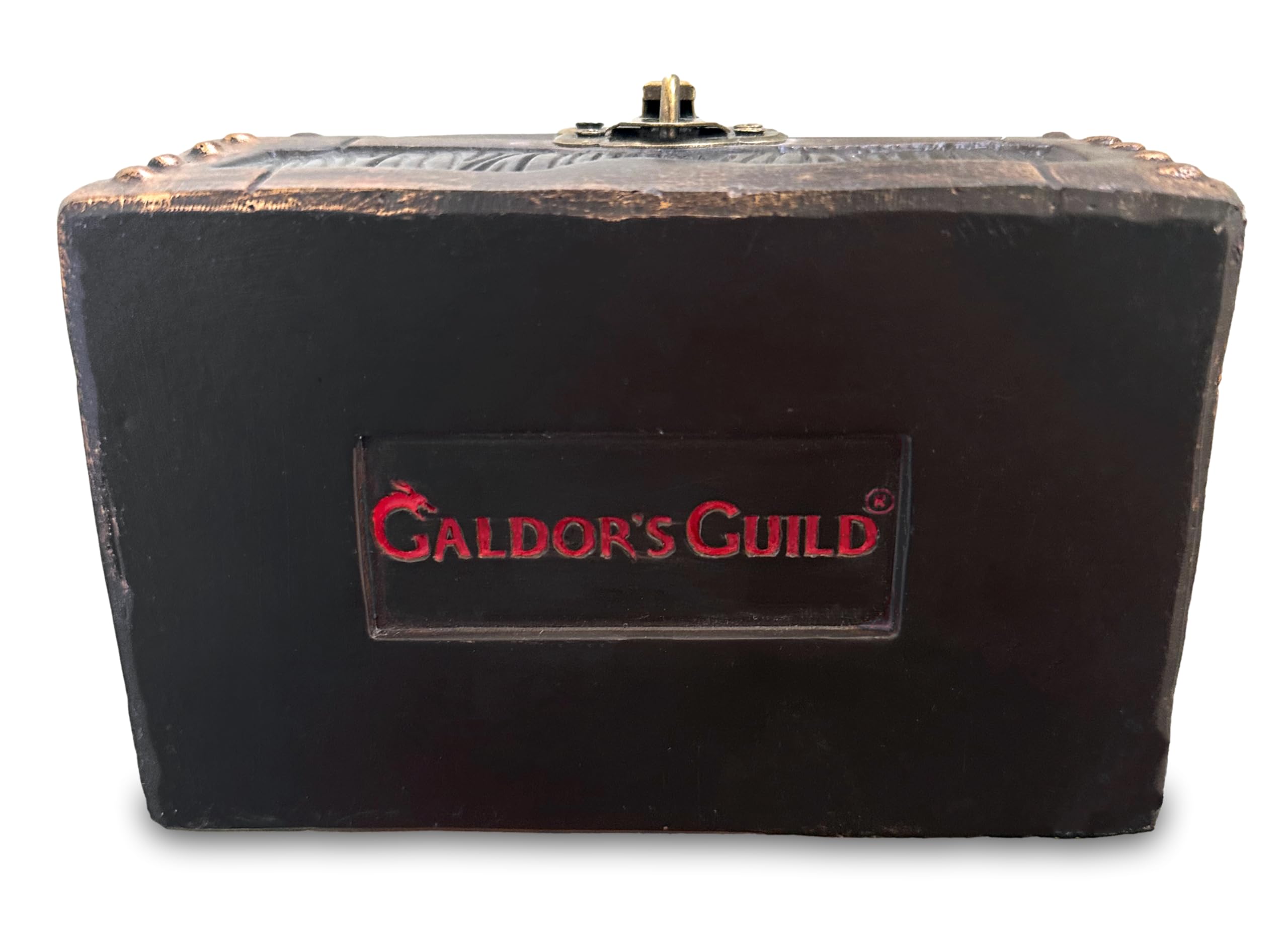 Galdor's Guild American-owned branding exemplified by sturdy dice chest.