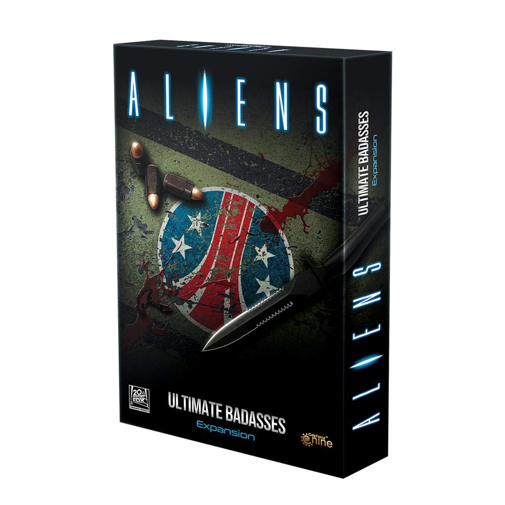 Gale Force Nine Aliens Ultimate Badasses expansion miniatures in original colours for immersive gameplay.