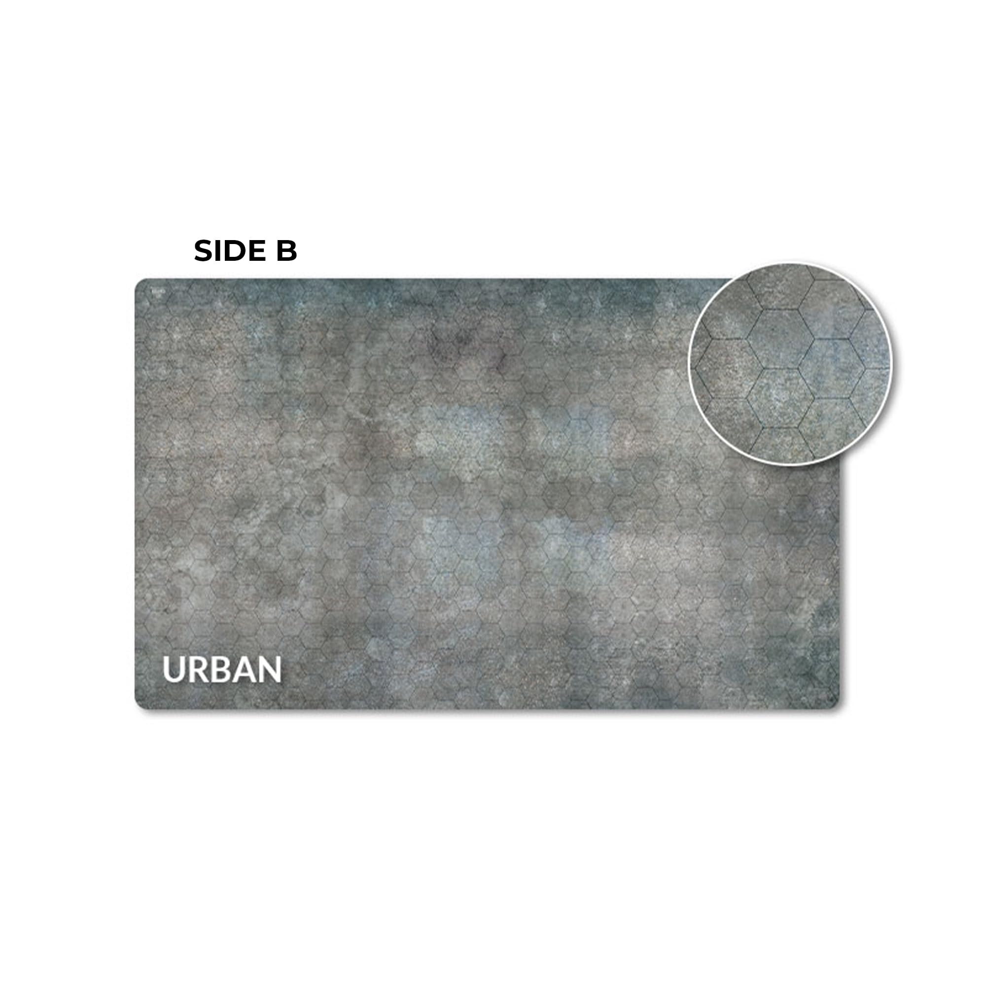Gale Force Nine HexTech urban closeup texture emphasizes asphalt and debris