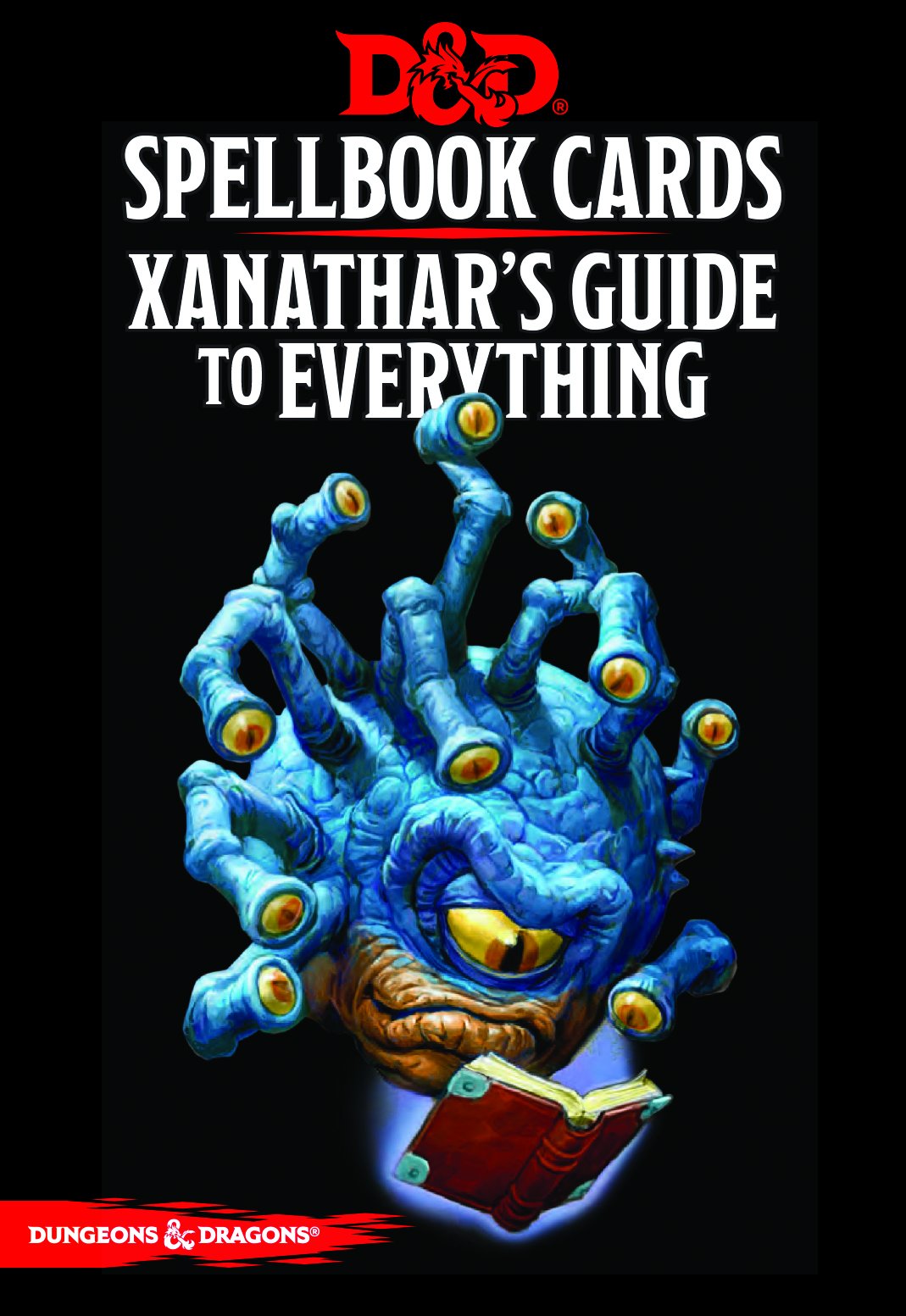 Gale Force Nine Spellbook Cards deck for Xanathar's Guide speeds spell selection.