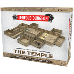 Gale Force Nine Tenfold Dungeon temple tiles for immersive temple scenes.