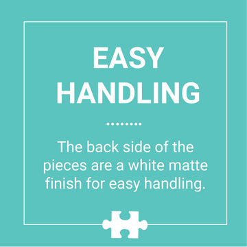 Galison matte finish puzzle box packaging ideal for gifting and storage