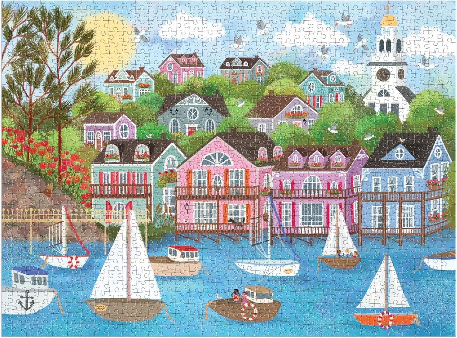 Perfect gift option for coast lovers seeking relaxing, artistic challenges